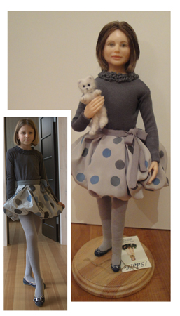 авторская кукла с портретным сходством