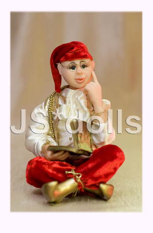 авторские интерьерные куклы на заказ Авторская кукла с портретным сходством Кавказец на заказ ручная работа