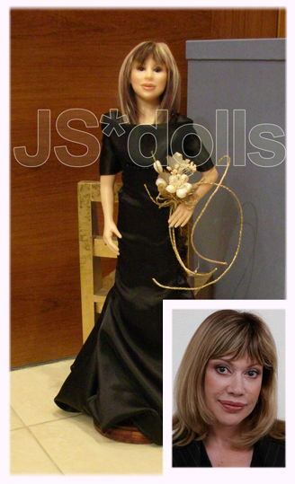 Авторская кукла с портретным сходством "Леди" на заказ Авторская кукла с портретным сходством Кавказец на заказ ручная работа