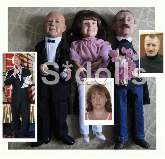 Авторские куклы с портретным сходством для кукольного театра на заказ Авторская кукла с портретным сходством Кавказец на заказ ручная работа